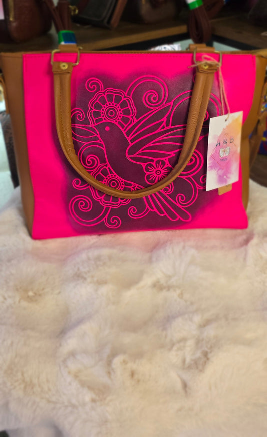 Hummingbird Style Handbag