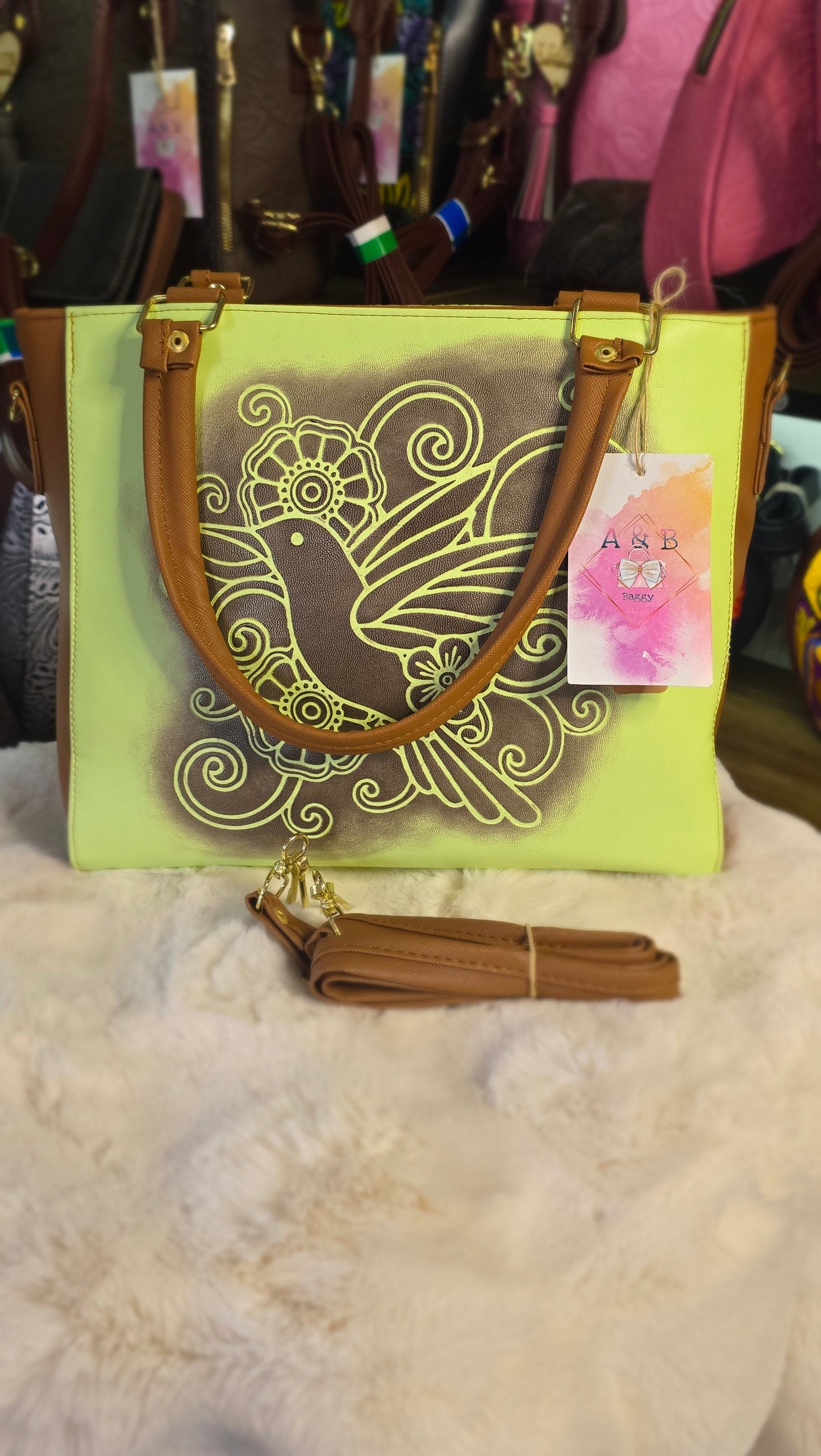 Hummingbird Style Handbag